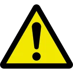 General Caution SVG Icon